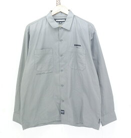 NEIGHBORHOOD 25AW L/S CLASSIC WORK SHIRT size：M ネイバーフッド クラシック ワークシャツ 長袖シャツ ボタンシャツ グレー 252TSNH-SHM01