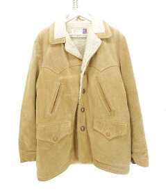 WESTERN × Schott BOA RANCH COAT size：40 ウエスタン ショット ボア ランチコート アウター ブラウン 359
