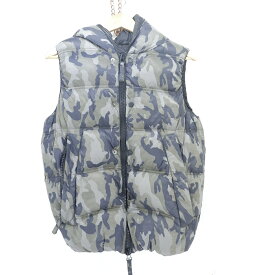 DUVETICA CLITODUE DOWN VEST size：L デュベティカ ダウンベスト アウター カモフラ 迷彩柄 U.8185.01.N/1147