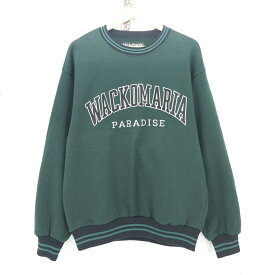 WACKO MARIA 24AW HEAVY WEIGHT CREW NECK SWEAT (TYPE-1) size：L ワコマリア ヘビーウェイト クルーネック スウェット トレーナー グリーン 24FW-WMC-SS09 Made in Japan