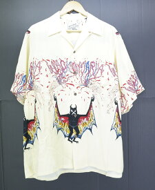 WACKO MARIA × NECK FACE 24SS S/S HAWAIIAN SHIRT (TYPE-3) size：L ワコマリア ネックフェイス コラボ ハワイアンシャツ アロハシャツ オープンカラーシャツ 半袖シャツ イエロー NECKFACE-WM-HI17 Made in Japan