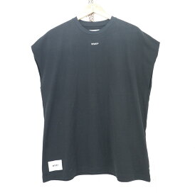 【更に値下げ】WTAPS 25SS BC TANK TOP size：M ダブルタップス タンクトップ スリーブレス ノースリーブ Tシャツ トップス 切りっぱなし ブラック 251ATDT-CSM30 Made in Japan