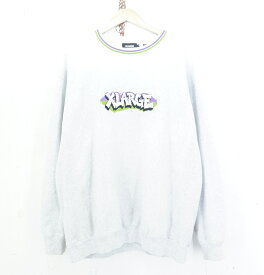 【更に値下げ】XLARGE GRAFFITI CREWNECK SWEAT size：L エクストララージ グラフィティ クルーネック スウェット トレーナー グレー 101224012020