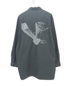 BLACK Scandal Yohji Yamamoto 20SS L/S STAFF SHIRT B size：3 ブラックスキャンダル ヨウジヤマモト スタッフシャツ 長袖シャツ ボタンシャツ ブラック HN-B26-015 Made in Japan