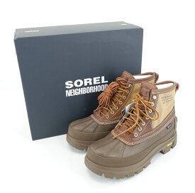 NEIGHBORHOOD × SOREL 25AW NHXSOREL.DAYSTORM HORIZON GTX size：28cm ネイバーフッド ソレル コラボ ゴアテックス ブーツ シューズ 靴 ブラウン 2525959N-FWM01