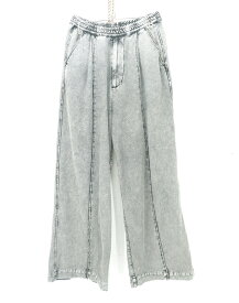 MAISON SPECIAL CHEMICAL OVER-DYE HEAVY-WEIGHT SWEAT PIN TUCK EASY WIDE PANTS size：2 メゾンスペシャル ケミカル オーバーダイ ヘビーウェイト スウェット タック イージー ワイドパンツ ボトムス ブラック 11232461313