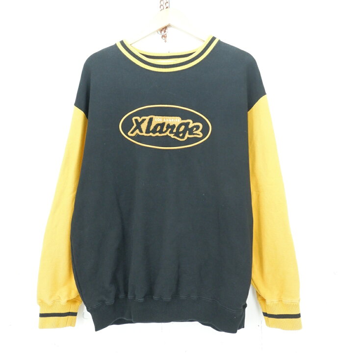 楽天市場】XLARGE RETRO CREW NECK SWEAT size：M エクストララージ 