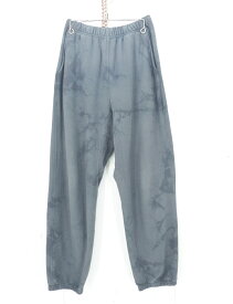 GOLD LOOPWHEEL SWEAT EASY PANTS UNEVEN DYED size：M ゴールド ループウィールスウェットイージーパンツ ボトムス ムラ染め グレー GL49229 東洋エンタープライズ Made in Japan