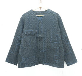 ENGINEERED GARMENTS CARDIGAN JACKET size：XS エンジニアードガーメンツ カーディガン ジャケット アウター ブラック×ネイビー ネペンテス Made in USA