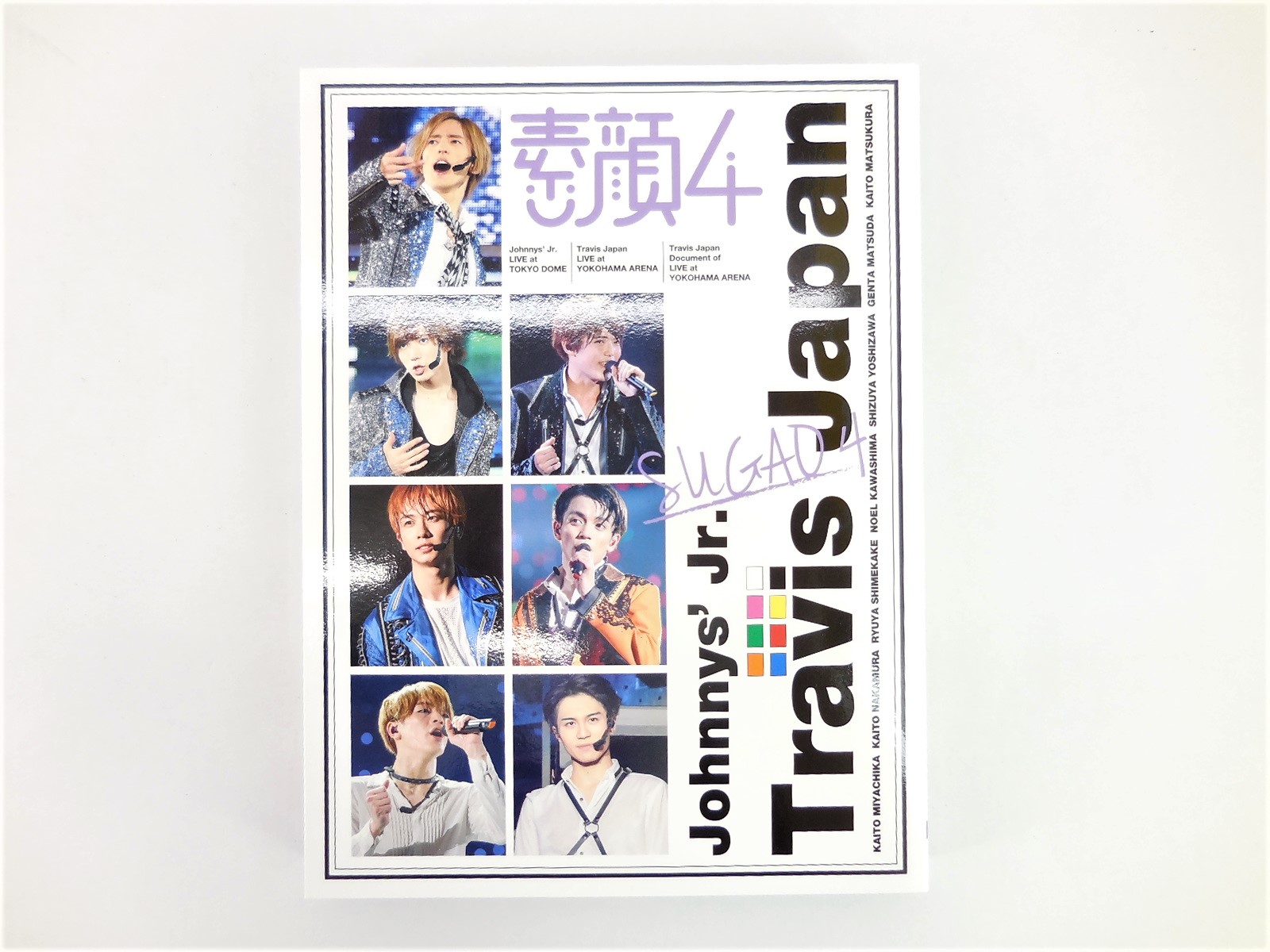 素顔4 (Travis Japan盤) ジャニーズアイランドストア限定 DVD3枚組 オリジナルポストカード封入 | 浪漫遊　楽天市場店