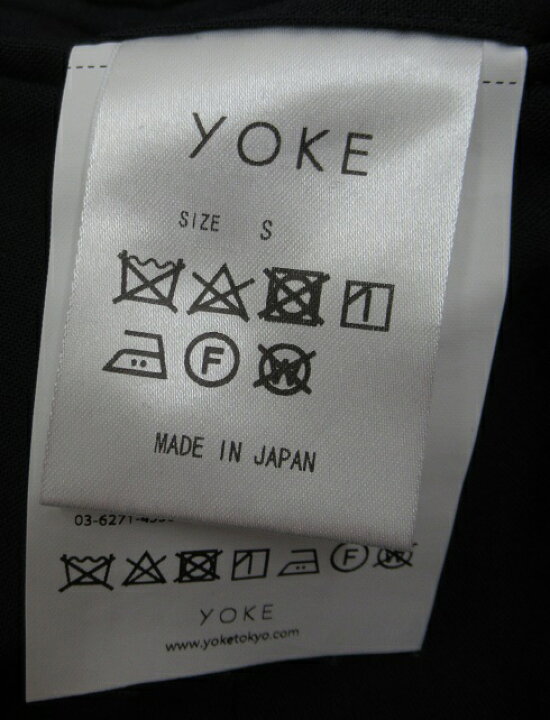 楽天市場】YOKE / ヨーク 20SSユニセックスセットアップ ジャケット 