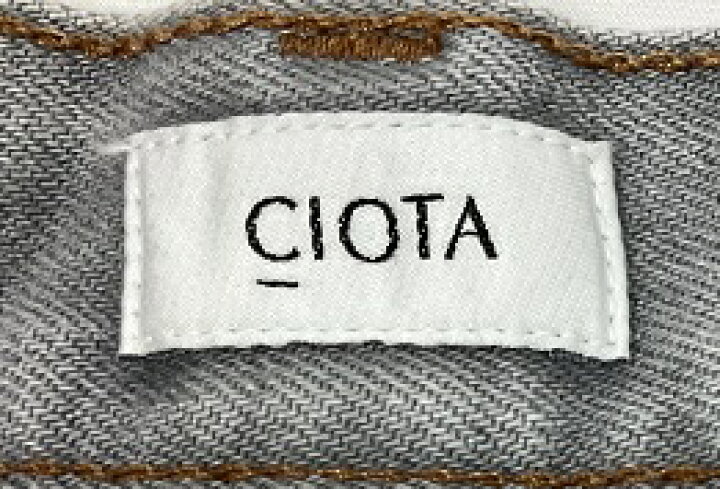 楽天市場】CIOTA / シオタスビンコットン バギーデニムワイド 