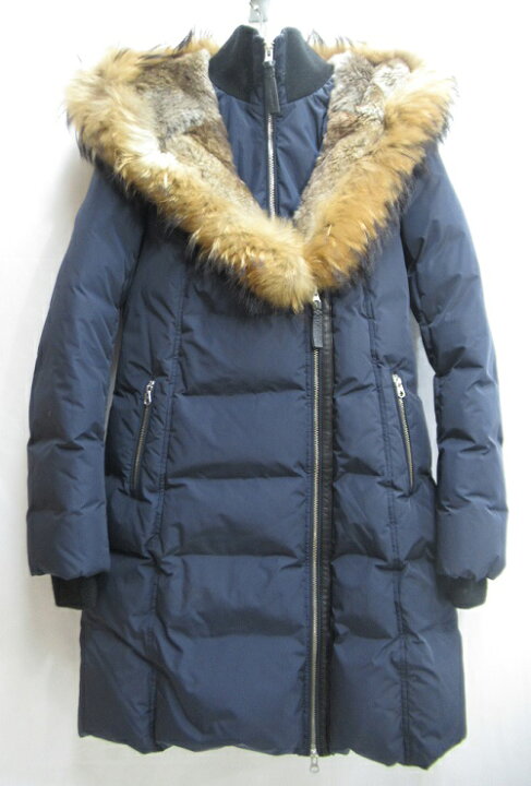 楽天市場】Mackage/マッカージュダウンジャケット ネイビーSIZE:M 