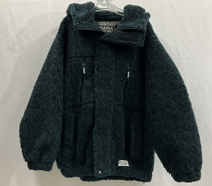 楽天市場】WACKO MARIA/ワコマリア 21AW Leopard Boa Fleece Hooded 