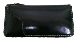 THE FLAT HEAD/フラットヘッドRIO BRAVO 別注 レザー 長財布ウォレット Black FB50