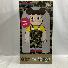 メディコム・トイBE@RBRICK BAPE(R) ペコちゃん 1000％ GREEN