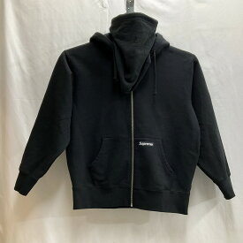 Supreme シュプリーム 22AW Double Hood Face mask Zip Up Hooded Sweatshirt ジップパーカー　SIZE:M Black