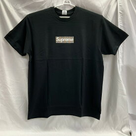 Supreme×BURBERRY シュプリーム×バーバリー 22SS Box Logo Tee ボックスロゴ　Tシャツ SIZE:L Black