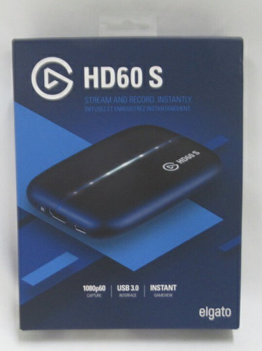 楽天市場】Elgato HD60 S 外付けキャプチャカード 未開封品 : 浪漫遊  