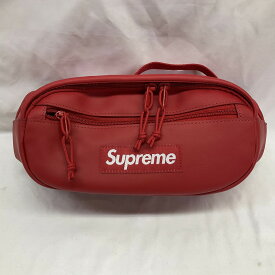 Supreme/シュプリーム 23Aw LEATHER WAIST BAG レザーウエストバッグ RED 未使用