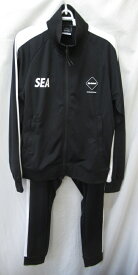 F.C.R.B×Wind and seaエフシーレアルブリストル×ウィンダンシー　19AWTraining Jersey Blouson Training Jersey long pantsセットアップ　ブラック　SIZE:S