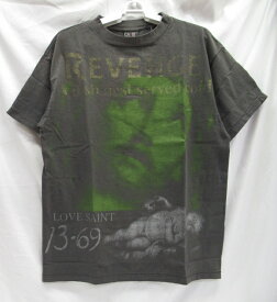 SAINT MICHAEL×BerBerjinセントマイケル×ベルベルジン　23SSSS REVENGE TEE　TシャツSM-523-0000-085　ブラック　SIZE:S