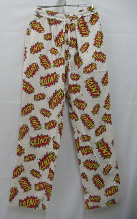 楽天市場】SAINT MICHAEL/セントマイケル22AW PAJAMA PANTS POW 