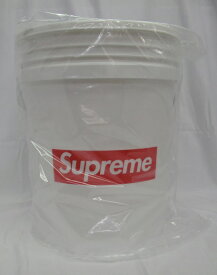Supreme×LEAKTITE 24SS5-GALLON BUCKET　バケツ White　未使用品