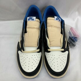 【中古】NIKE×Travis Scott×FRAGMENTAIR JORDAN 1 LOW OG SPDM7866-140　SIZE:29.5cm　未使用品