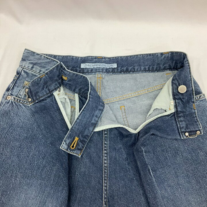 ジョンローレンスサリバン WASHEDDENIMWIDEPANTS