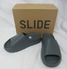 【中古】adidas YEEZY SLIDE "SLATE MARIN" ID2349SIZE:26.5cm 未使用品