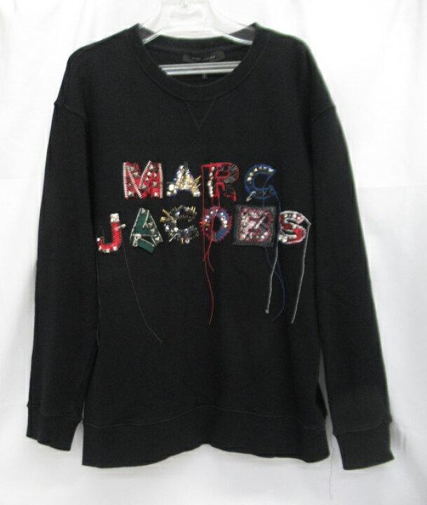 楽天市場】MARC JACOBSスウェット トレーナー ビジュー長袖M4007609  