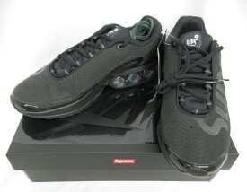 【中古】NIKE×Supreme 24SSAIR MAX DN FZ4044-001Black　SIZE:26.5cm　未使用品