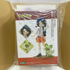 KOTOBUKIYA/コトブキヤARTFX J ポケットモンスターシリーズアオイ with ニャオハ 1/8 完成品フィギュア 特典 色紙付き　未開封品