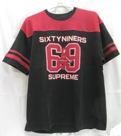 Supreme×HYSTERIC GLAMOURシュプリーム×ヒステリックグラマー 24AW69 Football Top フットボールTシャツBlack　SIZE:XXL