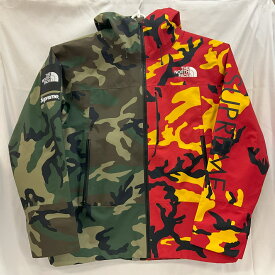 Supreme×THE NORTH FACE シュプリーム×ノースフェイス Split Taped Seam Shell Jacket ジャケット　SIZE:L　カモフラ