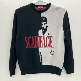Supreme/シュプリーム Scarface Sweater 17AW セーター　クルーネック　SIZE:M　ブラック