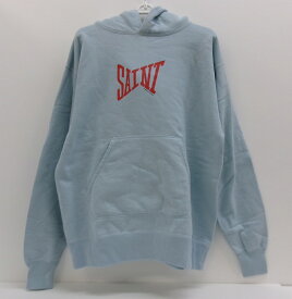 SAINT MICHAEL/セントマイケルセットアップ　スウェットパーカー　パンツSM-S22-0000-043　ブルー系パーカーLサイズ　パンツMサイズ