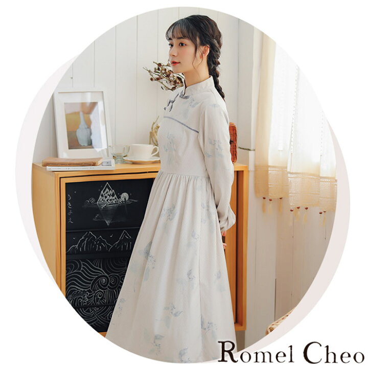 楽天市場 Romelcheo オフホワイトグレーチャイナワンピース チャイナワンピ チャイナドレス チャイナボタン ワンピースドレス Aライン ひざ丈 長袖 アジアン エスニック 民族風 原宿系 青文字系 大人可愛い エレガント レディース モード系 ファッション ロメルチェオ 楽天市場 Romelcheo オフホワイトグレーチャイナワンピース チャイナワンピ チャイナドレス チャイナボタン ワンピースドレス Aライン ひざ丈 長袖 アジアン エスニック 民族風 原宿系 青文字系 大人可愛い エレガント レディース モード系 ファッション ロメルチェオ