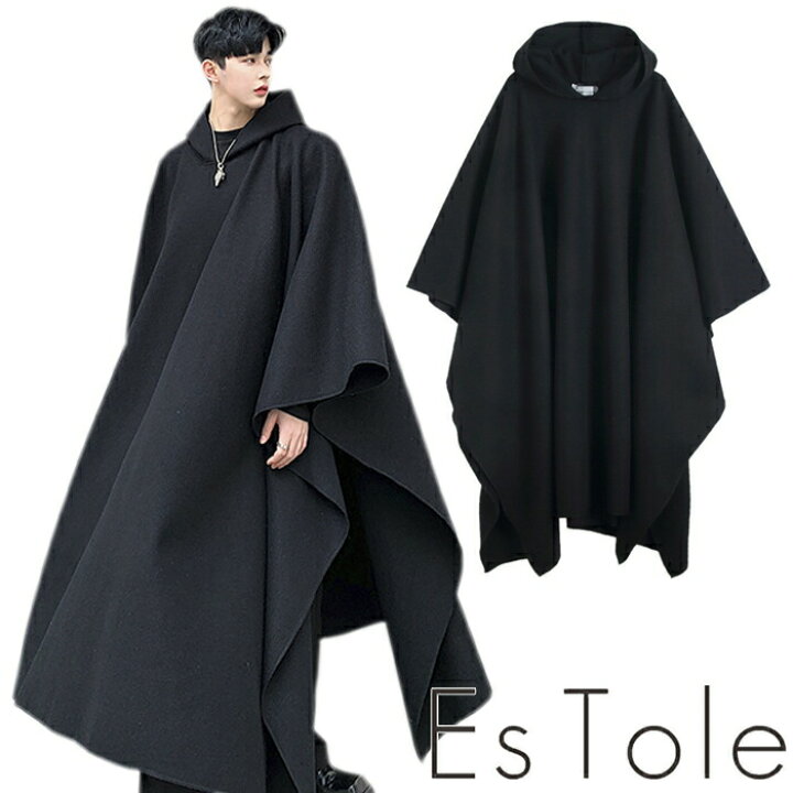 楽天市場】【送料無料】EsTole ビッグポンチョパーカー パーカー 