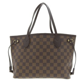 【中古】 ルイ ヴィトン LOUIS VUITTON ダミエ ネヴァーフルPM トートバッグ エベヌ N51109 新入荷 LV1329