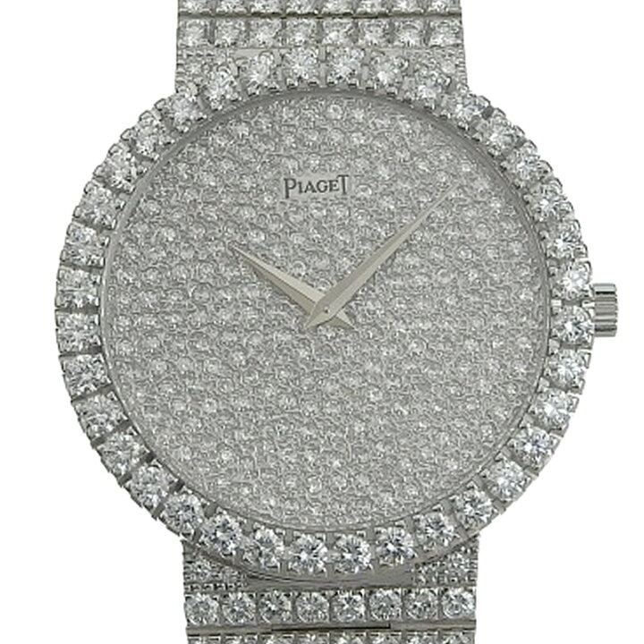 楽天市場 中古 ピアジェ Piaget トラディション メンズ 自動巻き オートマ 腕時計 K18wg 前面ダイヤモンド C626 新入荷 Ow0249 ブランドrebornのロンド