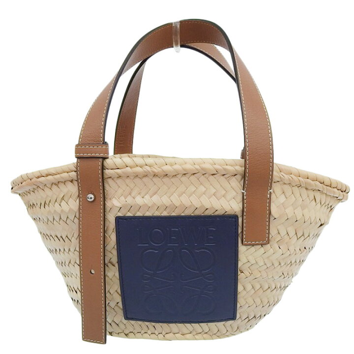 楽天市場】【中古】 ロエベ LOEWE バスケットバッグ スモール トート  