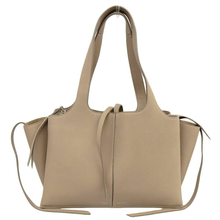 楽天市場】【中古】 セリーヌ CELINE トライフォールド トートバッグ  