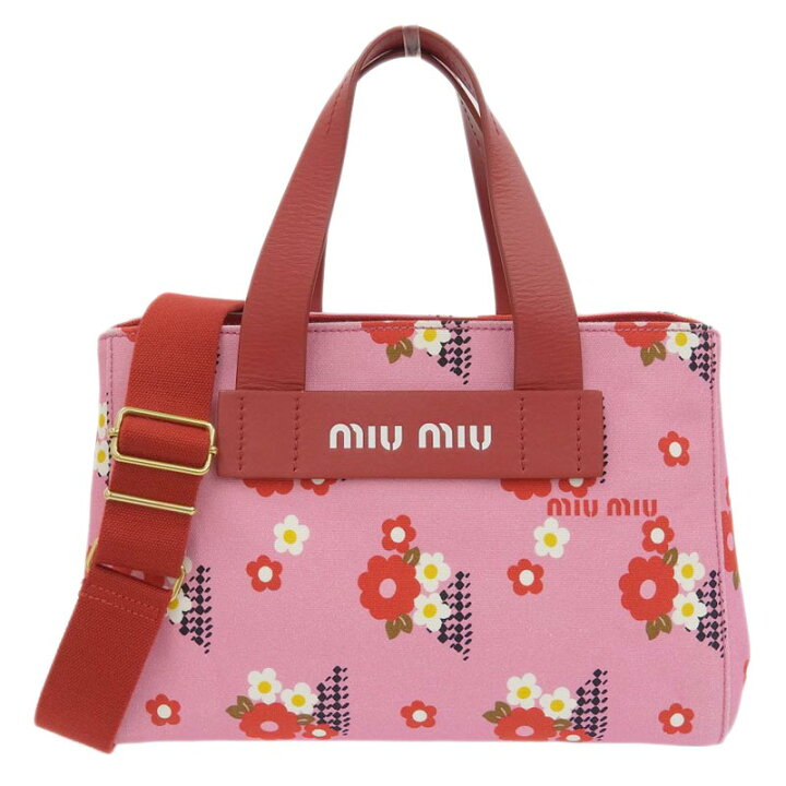 楽天市場】【中古】 ミュウミュウ MIUMIU 2WAYバッグ ハンドバッグ 