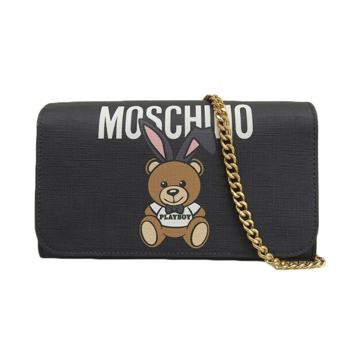楽天市場】【中古】 モスキーノ MOSCHINO テディベア チェーン  