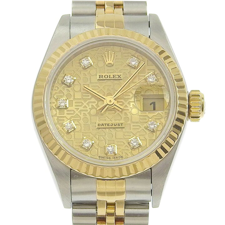 楽天市場】【中古】 ロレックス ROLEX デイトジャスト レディース 自動  