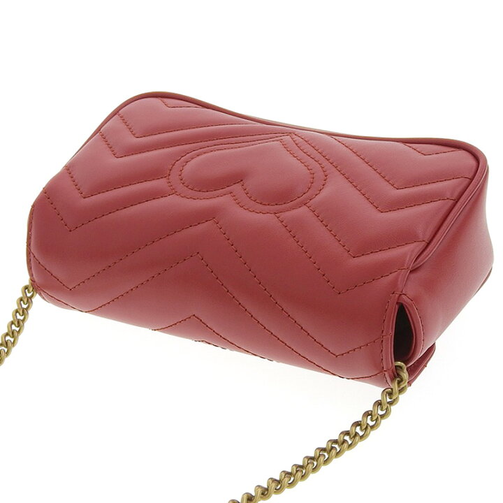 楽天市場】【中古】 グッチ GUCCI GGマーモント ショルダーバッグ  