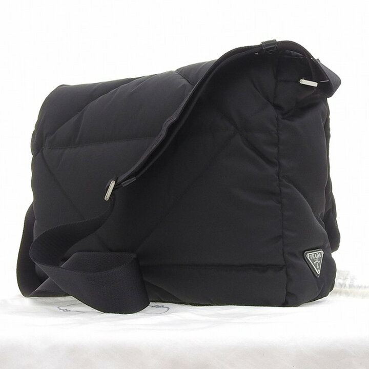 楽天市場】【中古】 プラダ PRADA パデッドRe Nylon ショルダーバッグ  