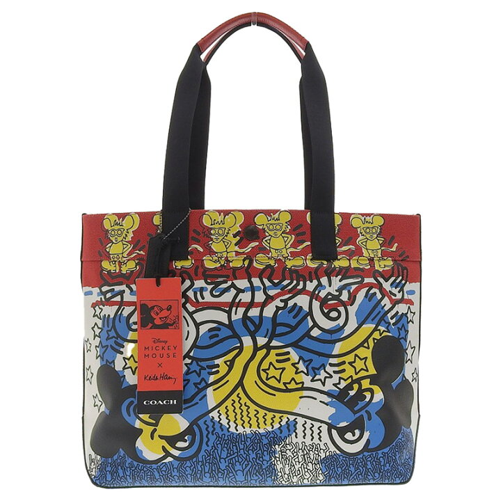 楽天市場】【中古】 コーチ COACH ディズニー×キース ヘリングコラボ 